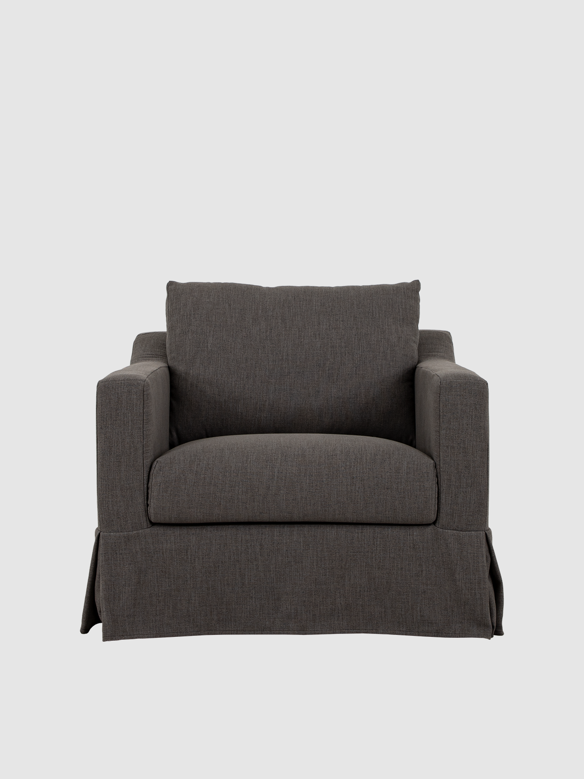 Eden Lounge Chair Steel Grey Stoler